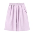thumbnail image 1 of Birdeem Solid Color Childrens Sports Shorts Summer Quick Drying Shorts Ice Silk Boy Pant, 1 of 1