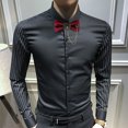 thumbnail image 3 of Nœud Papillon pour Homme Mode Strass Ajustable Pré-Noué Nœud Papillon Formel Nœud Papillon, 3 of 6