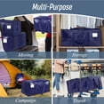 thumbnail image 4 of Large Christmas Tree Storage Bag | Compressible Comforter & Holiday Decor Storage Organizer with Handles | Waterproof PE Plastic for Bedding, Pillows & Seasonal Items, 4 of 7
