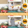 thumbnail image 4 of Bunk Bed Ladder Cover, Bunk Bed , Bunk Bed Ladder Pads to Prevent Kids From Climbing Ladders, Anti Fall Anti Climbing Bunk Bed Ladder Pads for Playground Gyms, 4 of 7