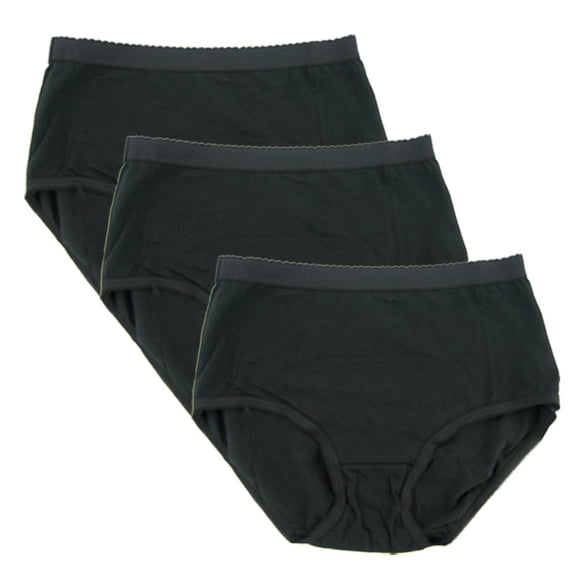 FEM Culottes Couvrantes en Coton Biologique pour FEMmes - Lot de 3