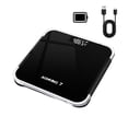 thumbnail image 1 of Rechargeable Digital Scale, Body Weight Scale with High-Definition LCD Display, Tempered Glass Electronic Scale for Home, Gym, and Travel Use, 1 of 7