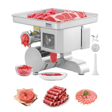 VEVOR Commercial Electric Meat Grinder Slicer 11 Lbs/Min Sausage Stuffer Maker Kitchen