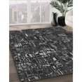 thumbnail image 3 of Ahgly Tapis Rectangulaire Lavable en Machine Intérieur Transitionnel Gris Minuit, 2 Pieds x 4 Pieds, 3 of 7