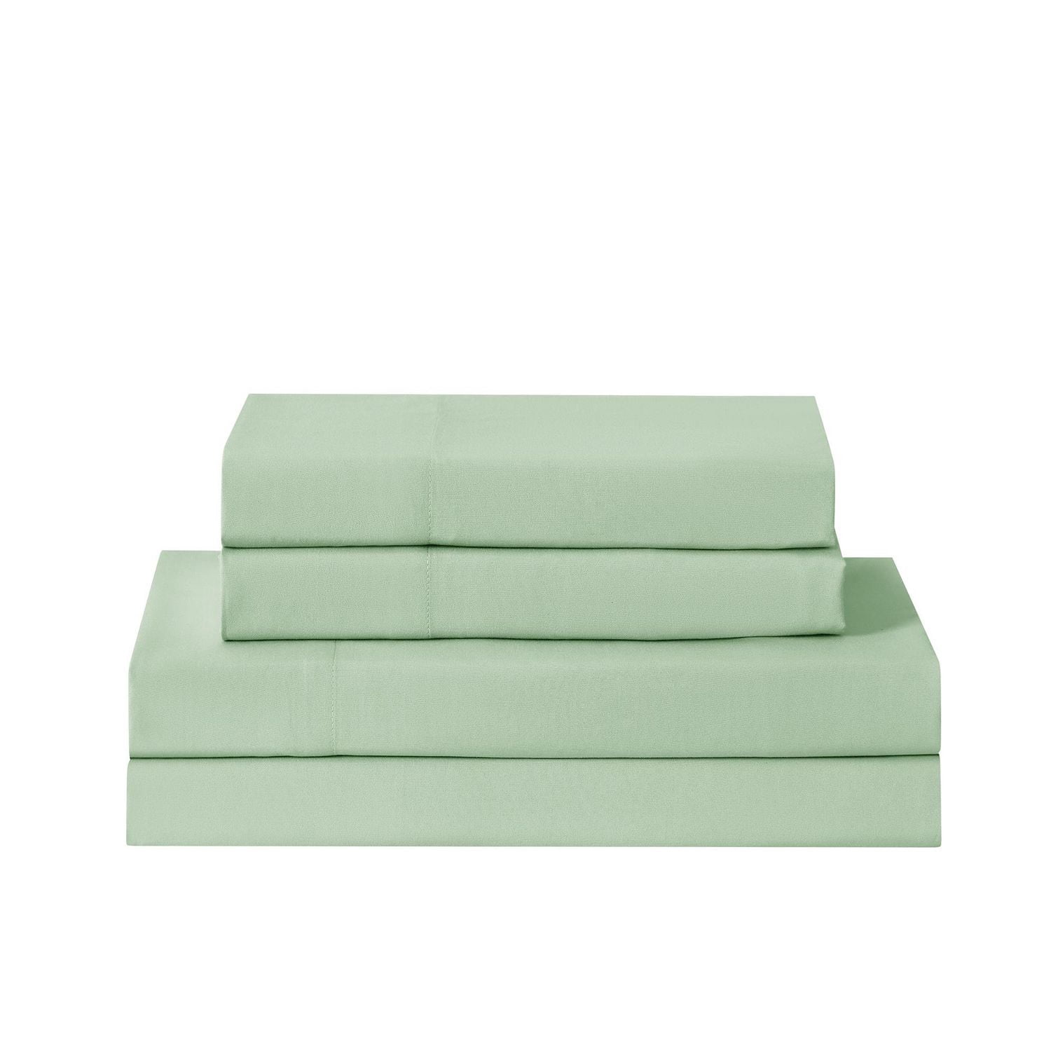 Mainstays Ensemble courtepointe et drap-housse légers tout-en-un - 7 pièces, Lit 2 PL, Patchwork