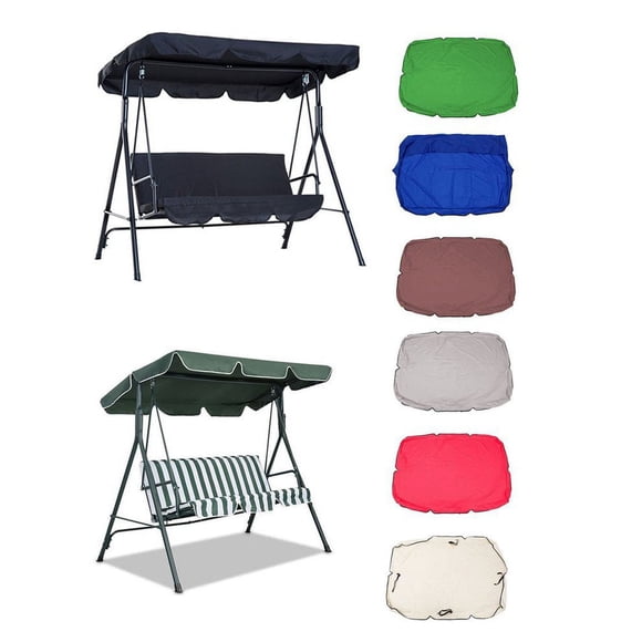 Garden Courtyard Swing Sunshade Roof Cover Swing Ceiling Cover Outdoor