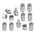 thumbnail image 2 of 10 Sets Guide Pin Sleeve 20Cr High Accurate Positioning Mold Accessories 16x10x15x15, 2 of 14