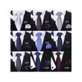 thumbnail image 2 of 1 Set Tie, Pocket Square And Cufflinks Set, Men's 8cm Polka Dot Necktie Suitable For Holidays, Weddings And Work, 2 of 4