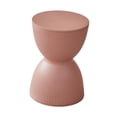 thumbnail image 1 of Lipstore Round Foot Stool Modern Shoe Changing Stool for Nursery Living Room Playroom Pink, 1 of 8