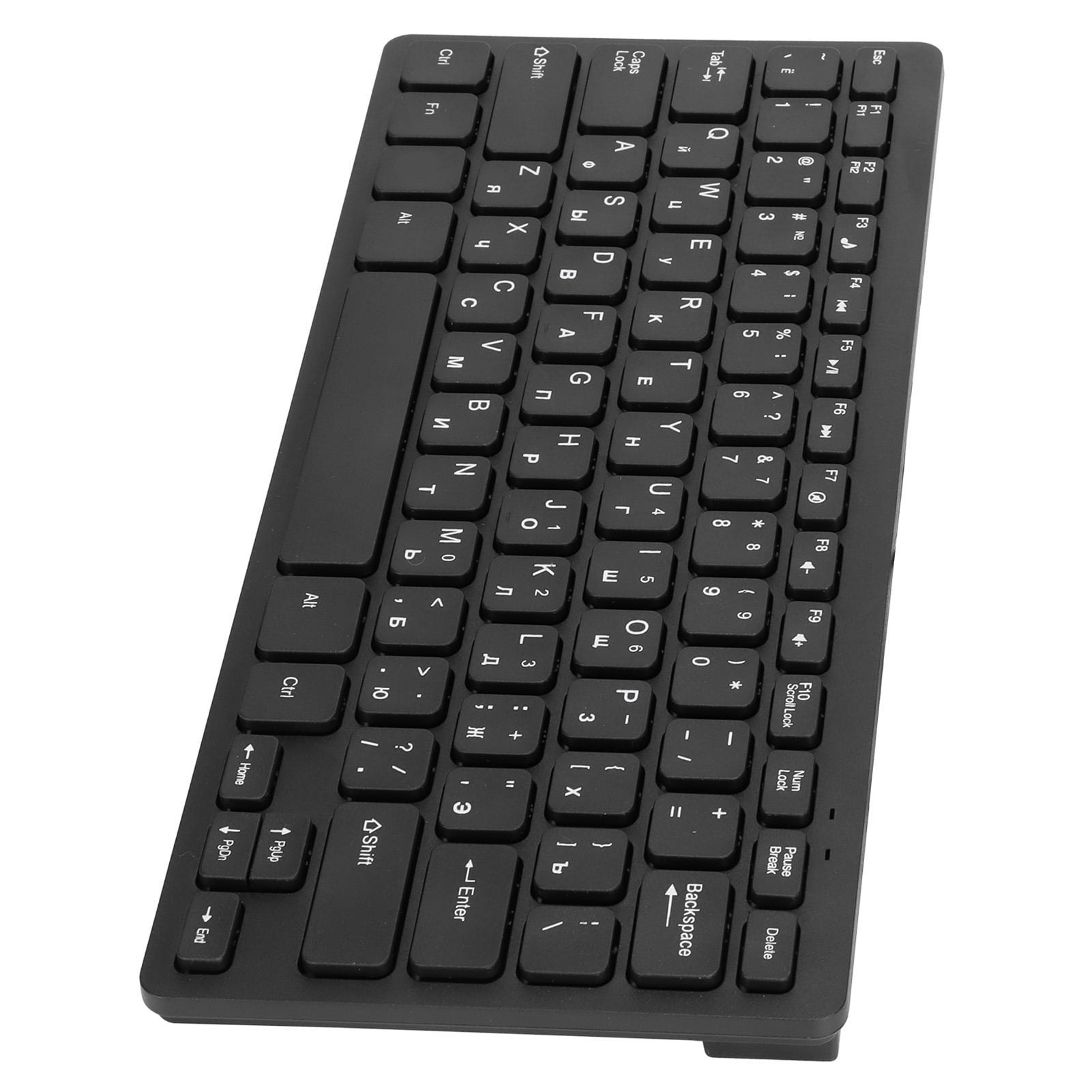 Mini Wired Mechanical Keyboard, 78 Keys UltraThin Wired Keyboard for PC Laptops, with USB Connection