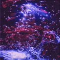 thumbnail image 1 of Ahgly Company Machine Washable Indoor Square Transitional Purple Amethyst Purple Area Rugs, 8' Square, 1 of 7