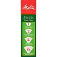 thumbnail image 2 of Melitta Pure White Coffee Filters No 4 - 100 Ct, 2 of 4