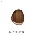 thumbnail image 1 of Wooden  Pastry Serving Plate Rectangle Food Dish Dried Fruit Tray Tableware, 1 of 10