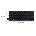 thumbnail image 4 of Baohd Frame English Laptop Keyboards Input Professional Fluent Typing Well Fit Replacement for Dell Vostro 3400 Laptops Layout, 4 of 5