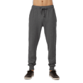 thumbnail image 1 of Men‘s Open Bottom Terry Sweatpants  Elastic Drawstring Waistband  Charcoal Grey S,charcoalgrey(joggers),L, 1 of 4