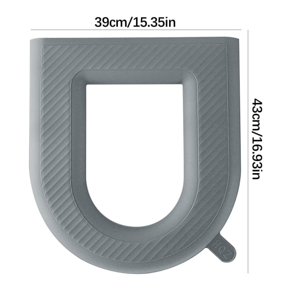 Toilet Seats for Standard Toilets Waterproof Soft Pad Toilet Seat Ring U-Shaped Cushion Cover Soft Toilet Seat