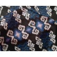 thumbnail image 4 of oneOone Silk Tabby Fabric Diamond & Swirl Ikat Print Sewing Fabric BTY 42 Inch Wide, 4 of 4