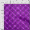 thumbnail image 2 of oneOone Silk Tabby Purple Fabric Block Sewing Craft Projects Fabric Prints By Yard 42 Inch Wide-X8, 2 of 5