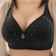 thumbnail image 1 of UPPADA and Deals October 8-9 Plus Size Front Button Bras for Women Sports Bras Full Coverage Soft Sleep Wirefree Bras Push Up Bra Seamless Comfort Supportive Bras Plus Size Everyday Bra, 1 of 6