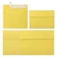 thumbnail image 1 of Uxcell 60ack A2 Envelopes, Self Seal Yellow Invitation Envelopes for Postcard Wedding Cards, 1 of 6