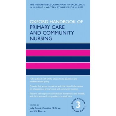 Oxford Manuel de Soins Primaires et Soins Communautaires (Oxford Manuels en Soins Infirmiers)