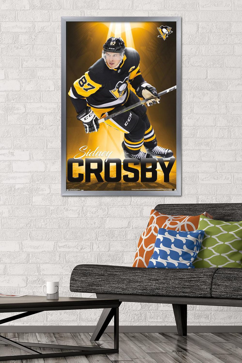 NHL Pittsburgh Penguins - Sidney Crosby 18 Wall Poster