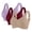 Purple# sports bras for women, variant on Oksale Womens Sports Bras Multipack Stretchy Breathable Adjustable Straps Everyday Bras Push Up Supportive Sport Bra for Fitness Workout Running Wine M