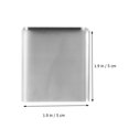 thumbnail image 2 of HINTRMENT Food Molds for Plating Square Pastry Mould Stainless Steel 1Set, 2 of 6