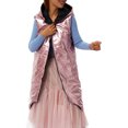 thumbnail image 2 of Kmbangi Gilet Long Sans Manches à Fermeture Éclair, Coupe Ajustée, Uni, Décontracté pour Femmes, 2 of 9