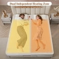 thumbnail image 4 of Costway Protège-Matelas Grand Lit 80 Pouces x 78 Pouces Lavable à la Machine Chauffe-Lit Électrique avec Protection contre la Surchauffe et Double Commande, 4 of 9
