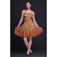 thumbnail image 2 of Bimba Robe Soleil Mini pour Femmes à Taille Smockée Imprimée, Tenue de Fête d'Été pour les Vacances - Xxx-Grand, 2 of 5