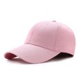 thumbnail image 2 of Men Women Plain Curved Sun Visor Baseball Cap Solid Color Adjustable Hat, 2 of 2