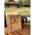thumbnail image 3 of Rustic Wooden Picture Frame 8x10 - Made to Display Pictures 8x10 - Set of 2-100% Natural Eco Wood with Real Glass for Wall Mounting Walnut Photo Frame, 3 of 6