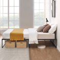 thumbnail image 3 of Queen Metal Bed Frame Platform – 14-Inch Height with Durable Steel Slats, No Box Spring Needed, Easy to Assemble, Quiet and Sturdy, 3 of 7