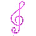 thumbnail image 2 of LED Néon Lumière, USB / Batterie Alimenté Musique Note Forme Néon Lampe Anti-Chute PVC Matériel Flexible Tube pour Fête pour Mariage pour Chambre à Coucher, 2 of 8