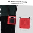 thumbnail image 3 of Muslady 5W Mini Guitar Amplifier Amp Speaker with 3.5mm & 6.35mm Inputs 1/4 Inch Output, 3 of 8