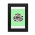 thumbnail image 1 of Watercolor Manner Painting Caf Coffee Desktop Photo Frame Picture Display Art Painting Exhibit, 1 of 3