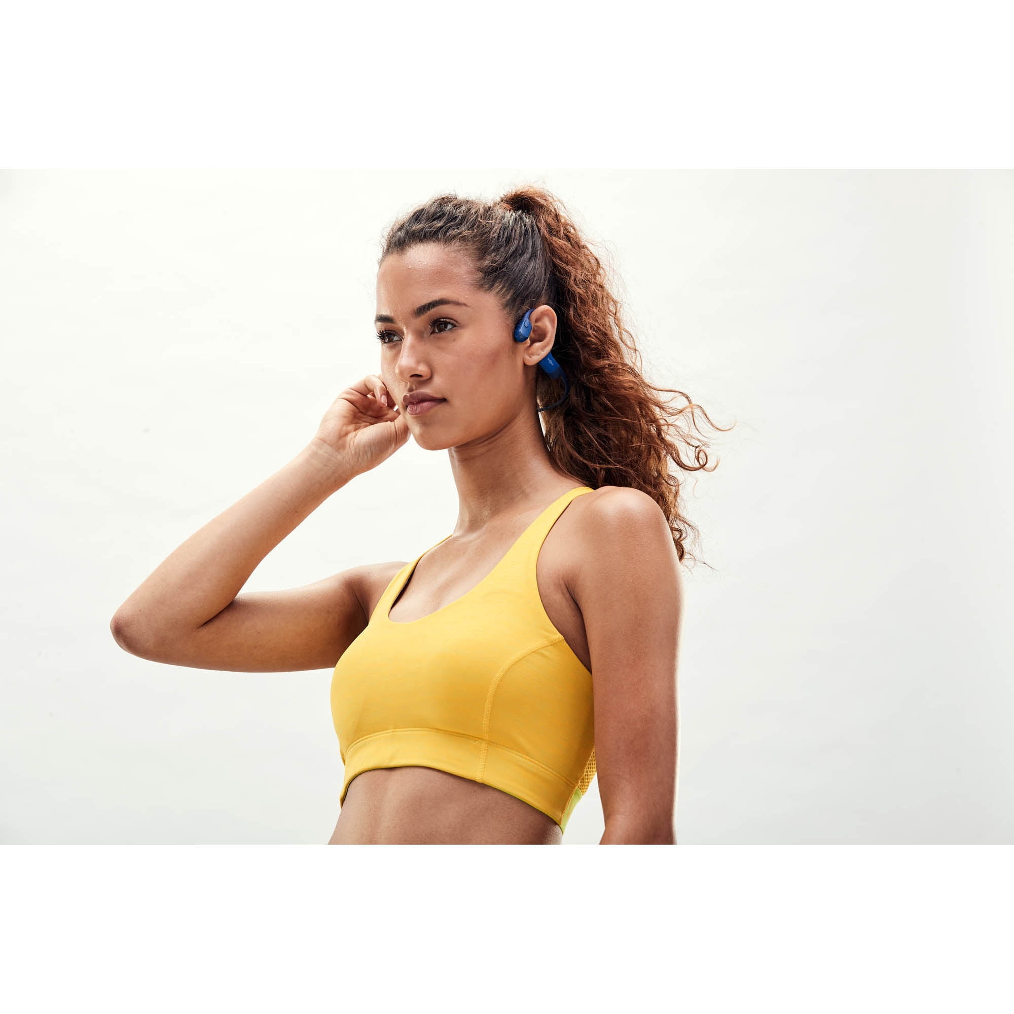 Shokz - OpenRun, CASQUE DE SPORT A CONDUCTION OSSEUSE, bleu