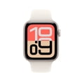 thumbnail image 2 of Apple Watch SE 3 GPS 44mm Starlight Aluminium Case with Starlight Sport Band - M/L, 2 of 5