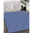 thumbnail image 3 of Ahgly Company Tapis d'Intérieur Lavables en Machine Rectangle Bleu Azur de Transition, 2' x 4', 3 of 7