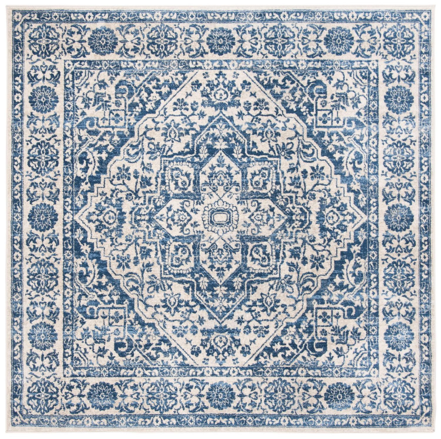 SAFAVIEH Brentwood Jaymz Floral Bordered Area Rug