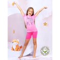 thumbnail image 4 of Prestigez Ensemble de Pyjama pour Filles en Coton Biologique, 4 of 7