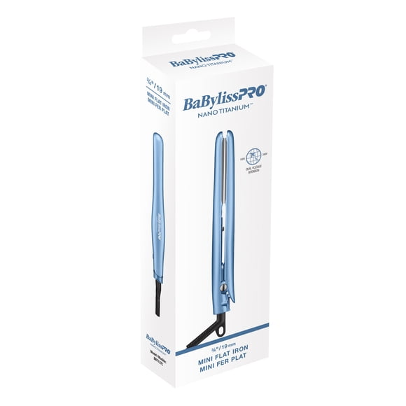 Mini fer plat de 3/4 po de BaBylissPRO