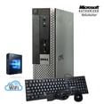 thumbnail image 3 of Dell Optiplex 9010 USFF Desktop Computer PC up to 3.60GHz Intel i5 Quad Core Gen 3, 8GB DDR3 RAM, 1TB SSD,Power cord, Keyboard, Mouse, WiFi - Windows 10 Professional 64 bit- Refurbished, 3 of 4