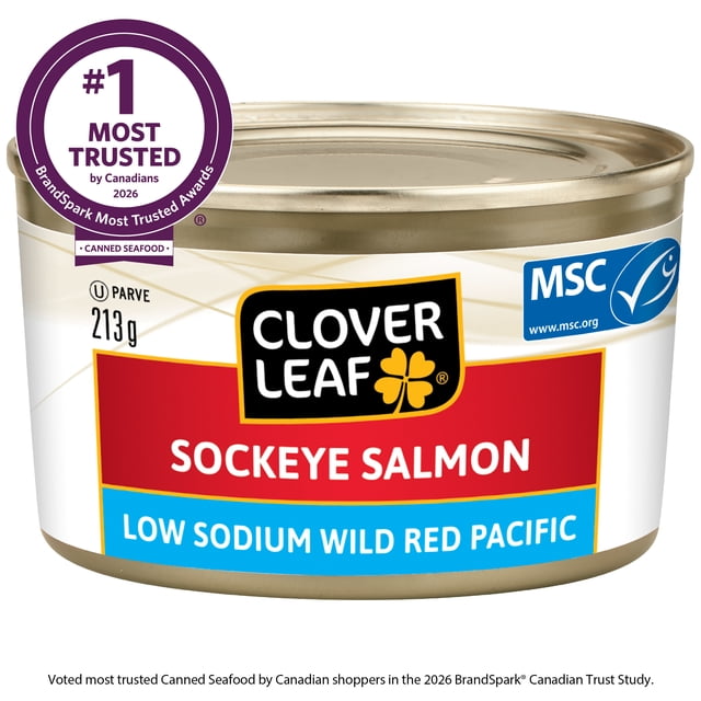 Clover LEAF® Low Sodium Sockeye Salmon