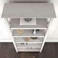 thumbnail image 5 of Bush Furniture Key West 5 Shelf Bookcase Set in Linen White Oak, 5 of 5