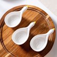 thumbnail image 4 of 2pcs Ceramic Saucers Dipping Dishes Small Bowls for Seasoning and Food, 4 of 9
