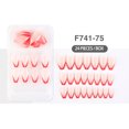 thumbnail image 4 of ziyahi False Nail Wearable Perfect Matching Simple to Wear No Irritating Odor Fake Fingernail Breathable Press Type Adjustable Paster Type 16 Type 26 F741 1Set, 4 of 6