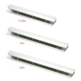 thumbnail image 4 of Zootealy Aluminum Slide Check Rack Receipt Ticket Bill Clip Receipt Hanging Rack Bar Kitchen Order Holder Kitchen Tool 18in Long 2.28in Width, 4 of 8