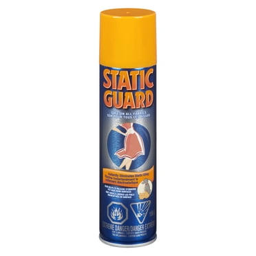 Pulvérisation anti-collante pour tissus de Static Guard